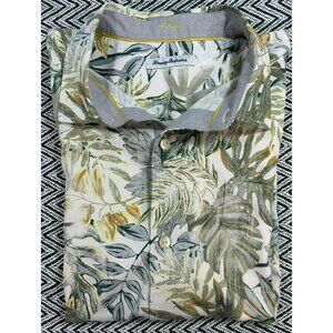 Tommy Bahama Island Zone Men's Hawaiian Tropical Print Button-Up Shirt XXL